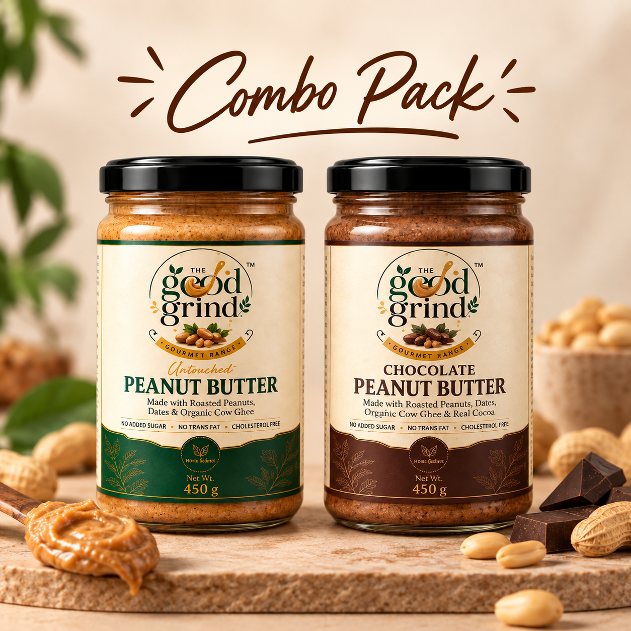 Peanut Butter & Chocolate Peanut Butter Combo